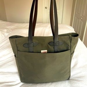 Filson Rugged Twill Tote Bag - Olive Green
